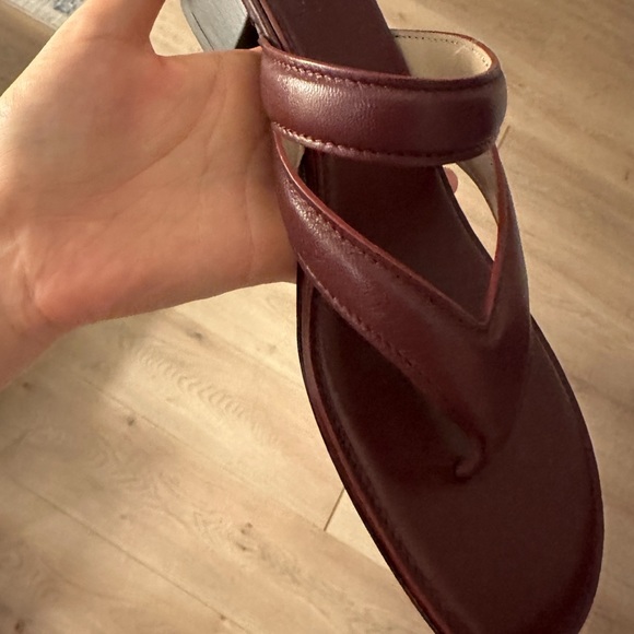 Theory Belted Sandal in Leather - Picture 3 of 3